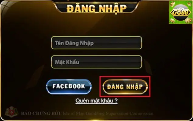 Đăng nhập go88